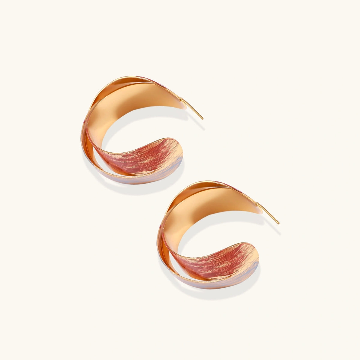 Twisted Flame Hoops