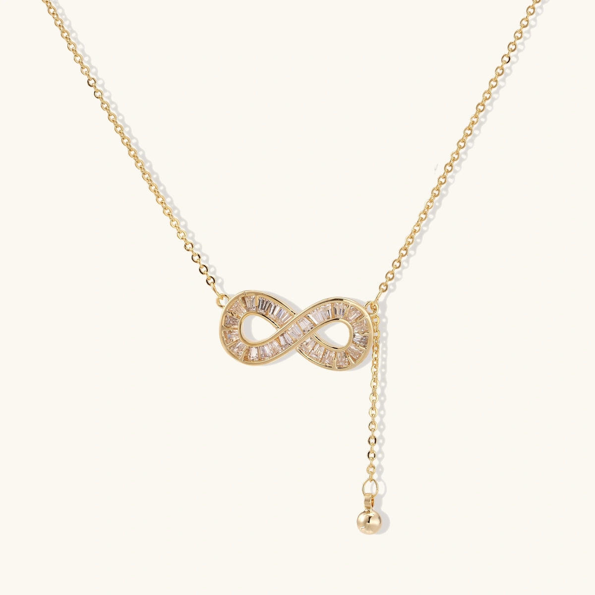 Infinity Sparkle Necklace
