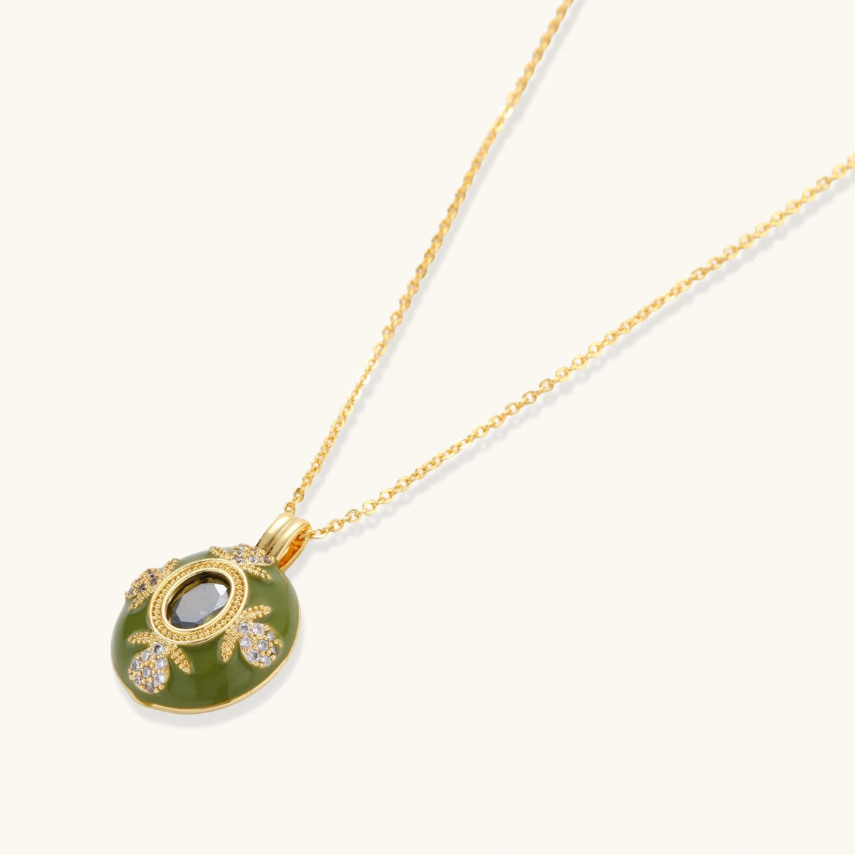 Emerald Empress Pendant