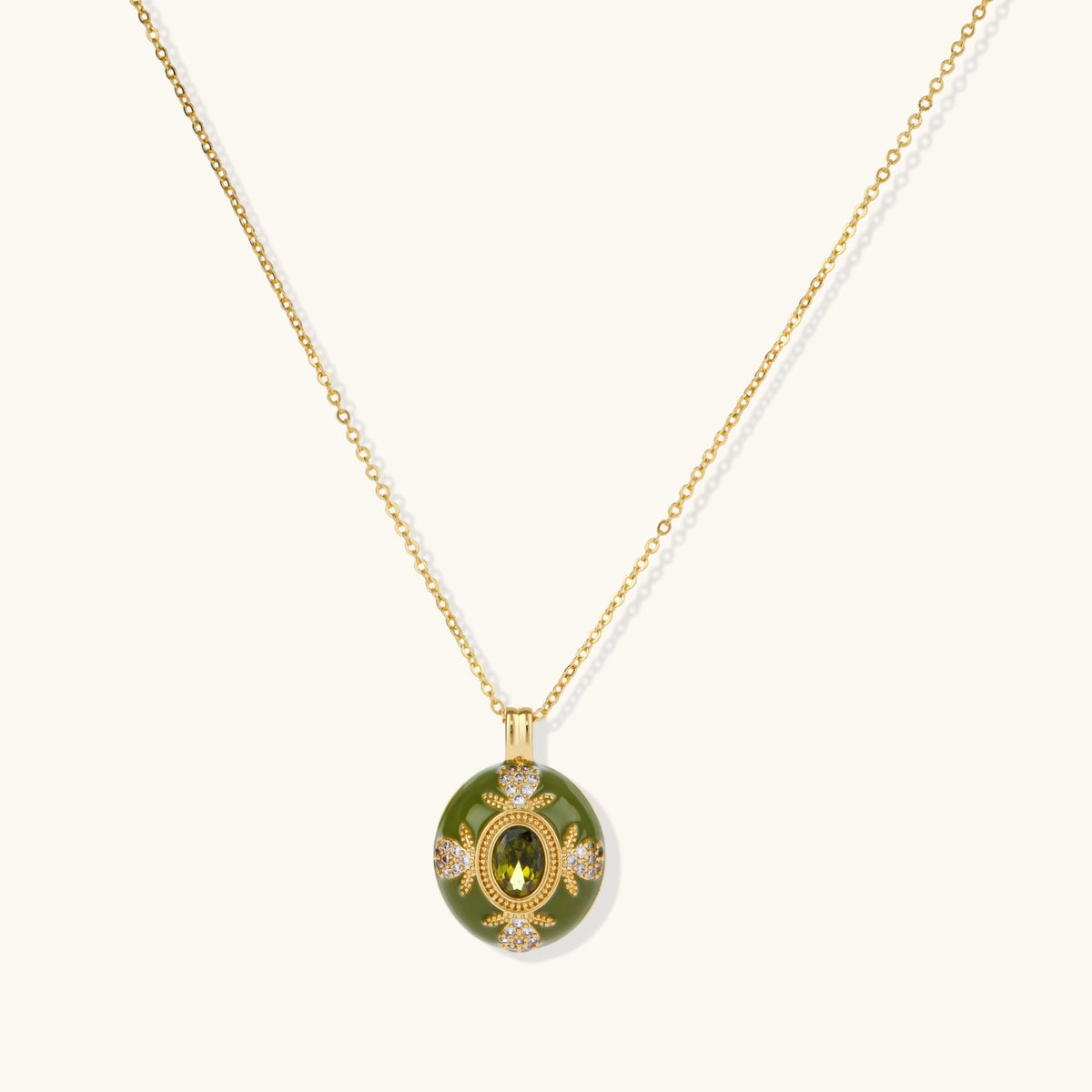 Emerald Empress Pendant