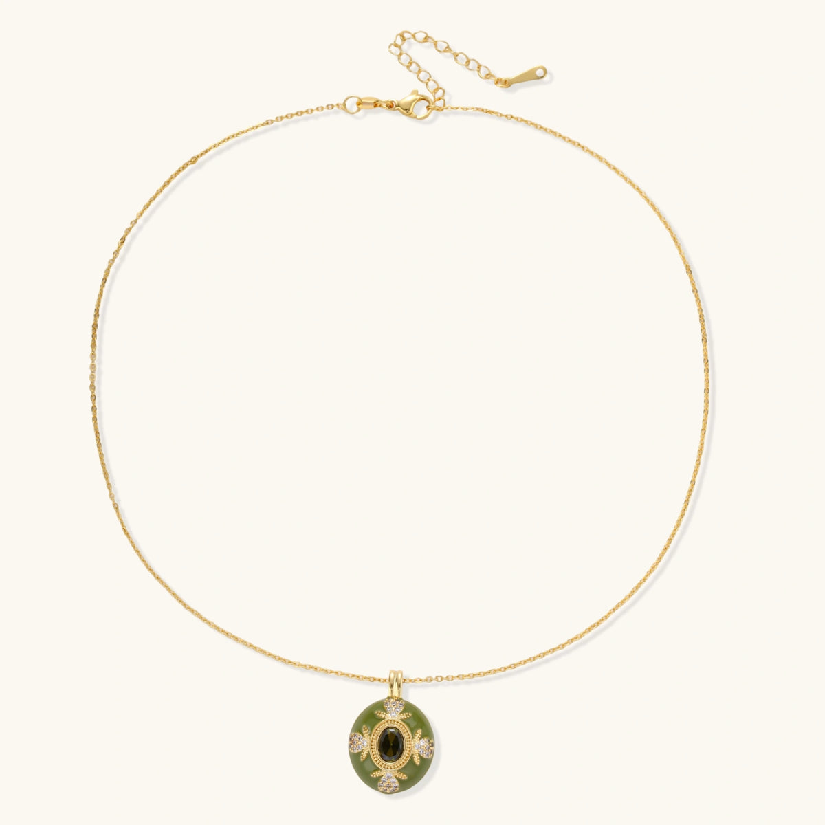Emerald Empress Pendant