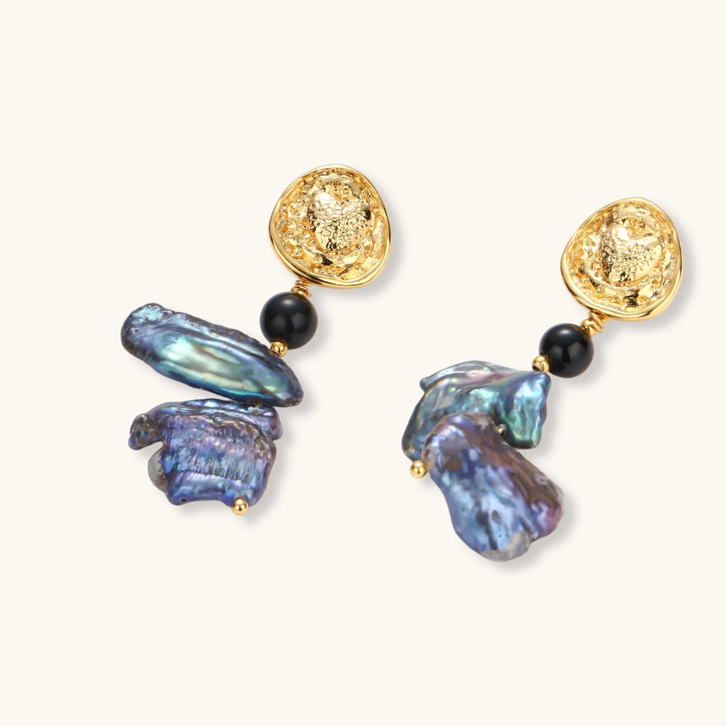 Baroque Luxe Drop Earrings