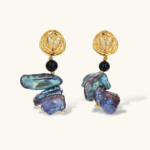 Baroque Luxe Drop Earrings