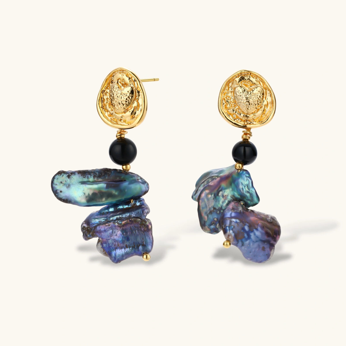 Baroque Luxe Drop Earrings