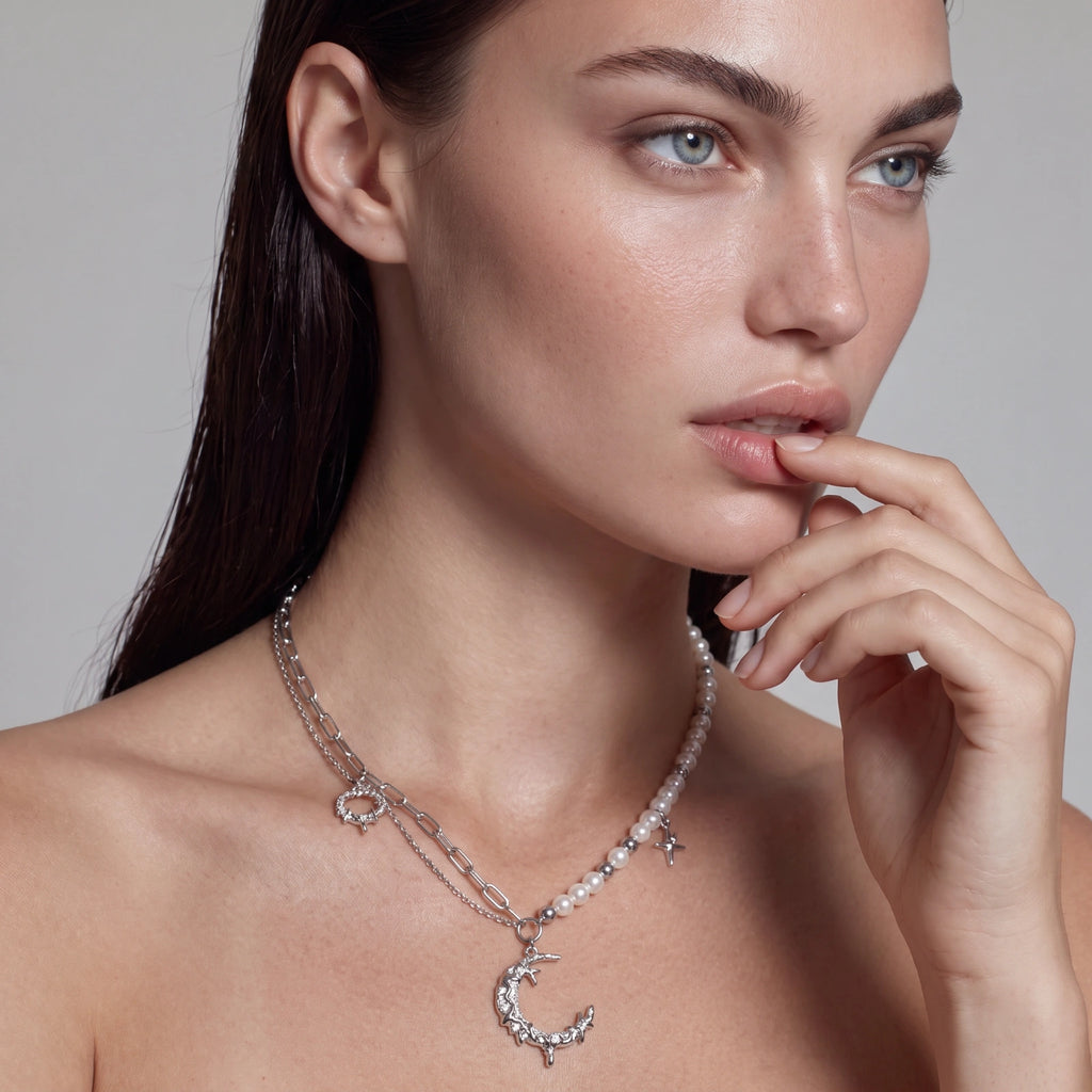 Celestial Moon Necklace