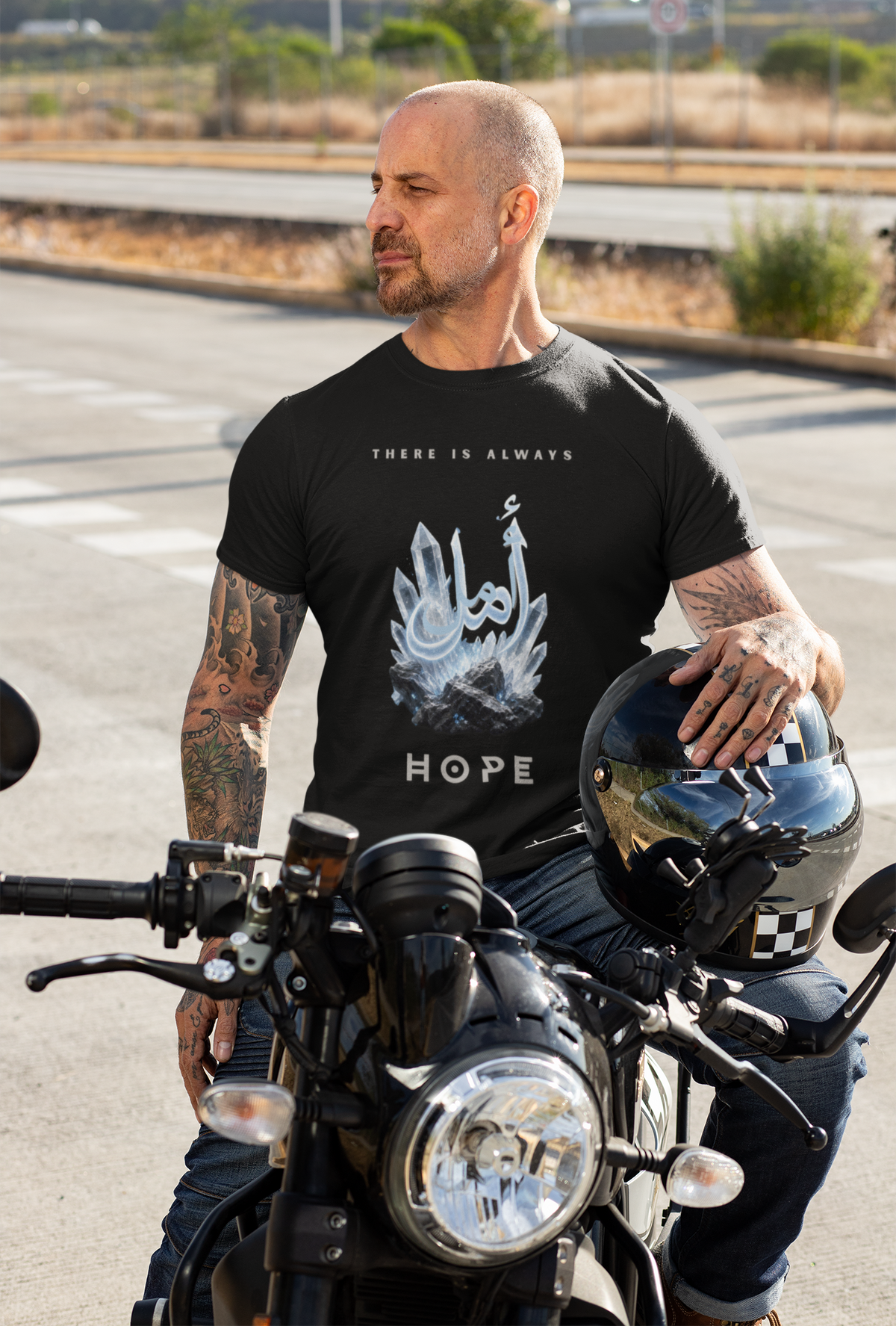 There Is Always Hope — أمل Premium DTF T-Shirt