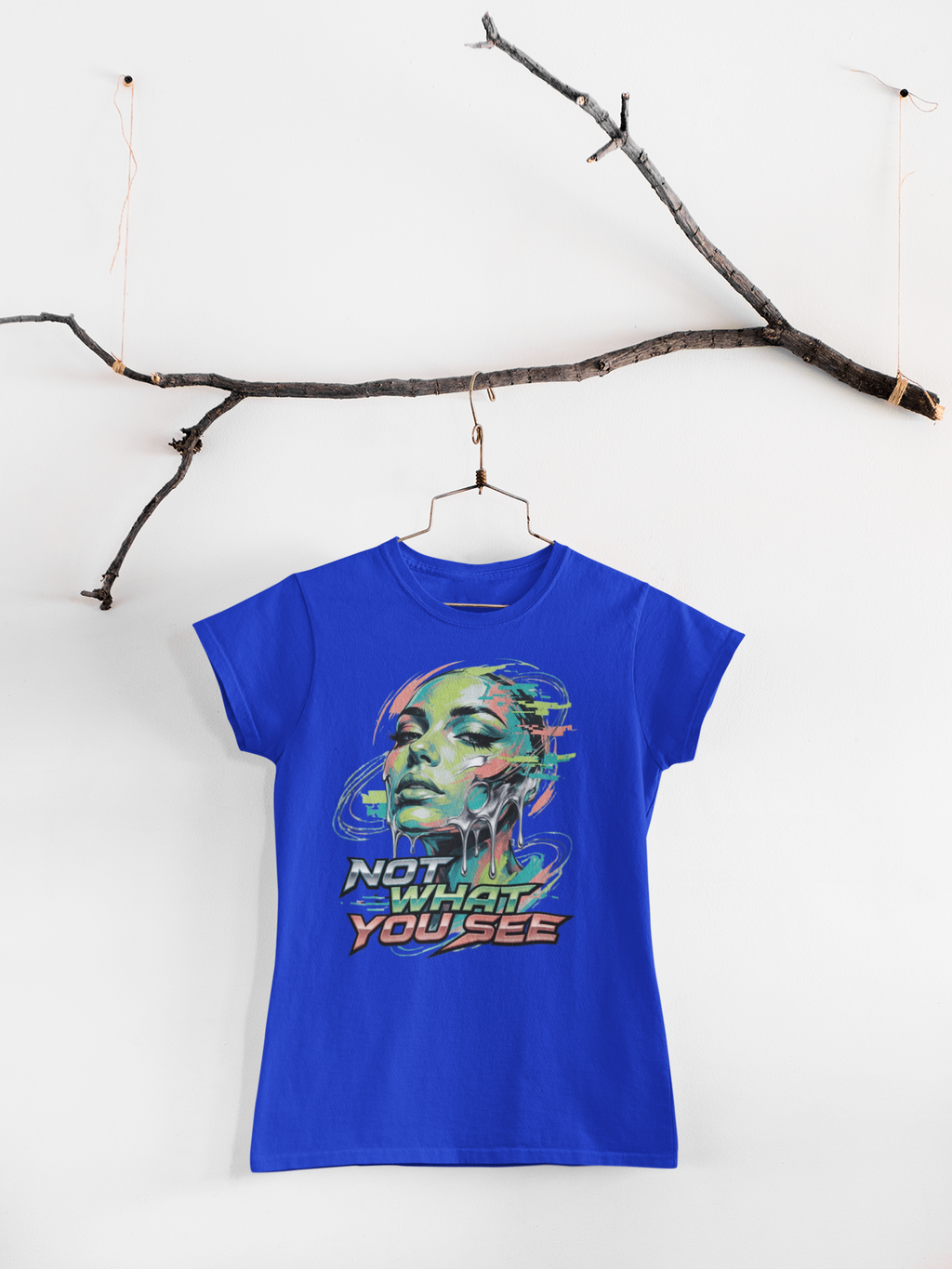Not What You See Premium DTF T-Shirt