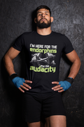 Endorphins and Audacity Premium DTF T-Shirt