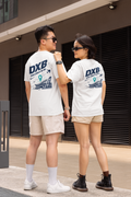 DXB Your Place To Be tee - couple back view