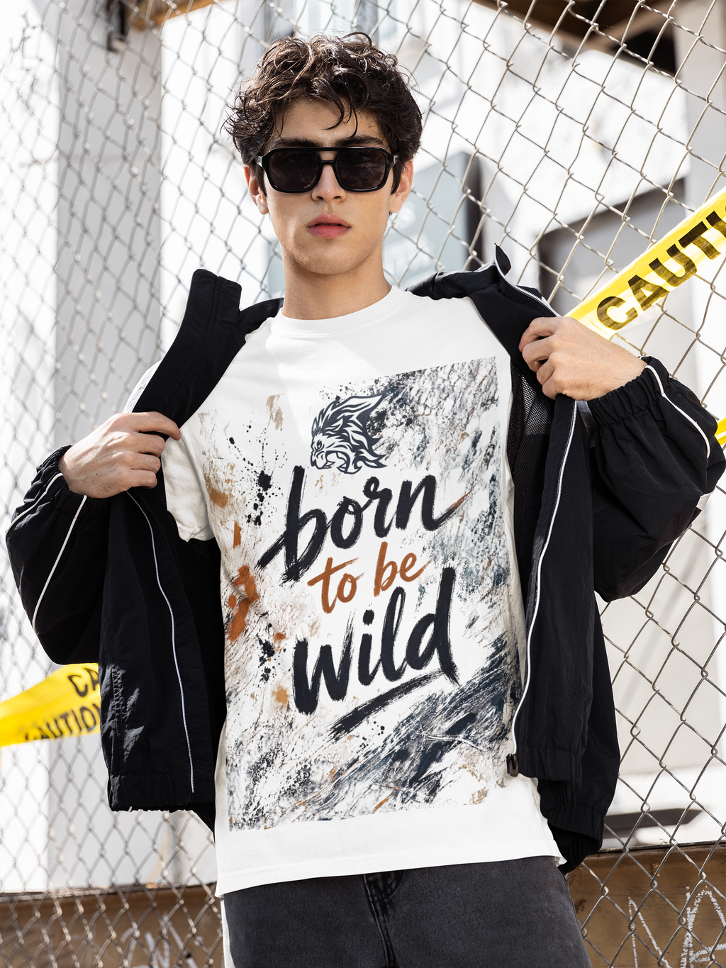 Born to Be Wild – Men's Graphic Tee