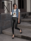 Life Is All About Balance Tee White - fashion girl walking in morning