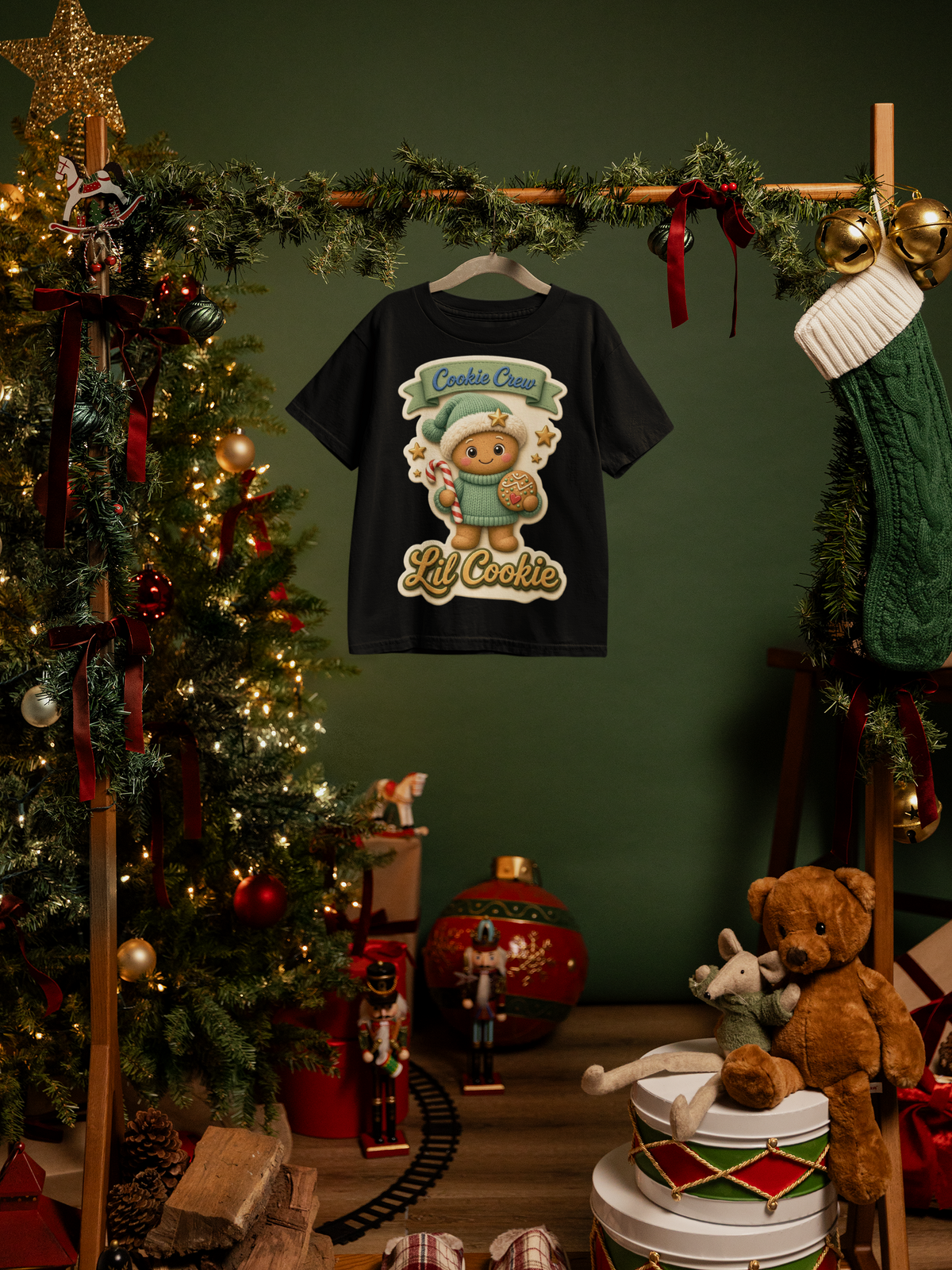 Lil Cookie Kids Christmas T-Shirt