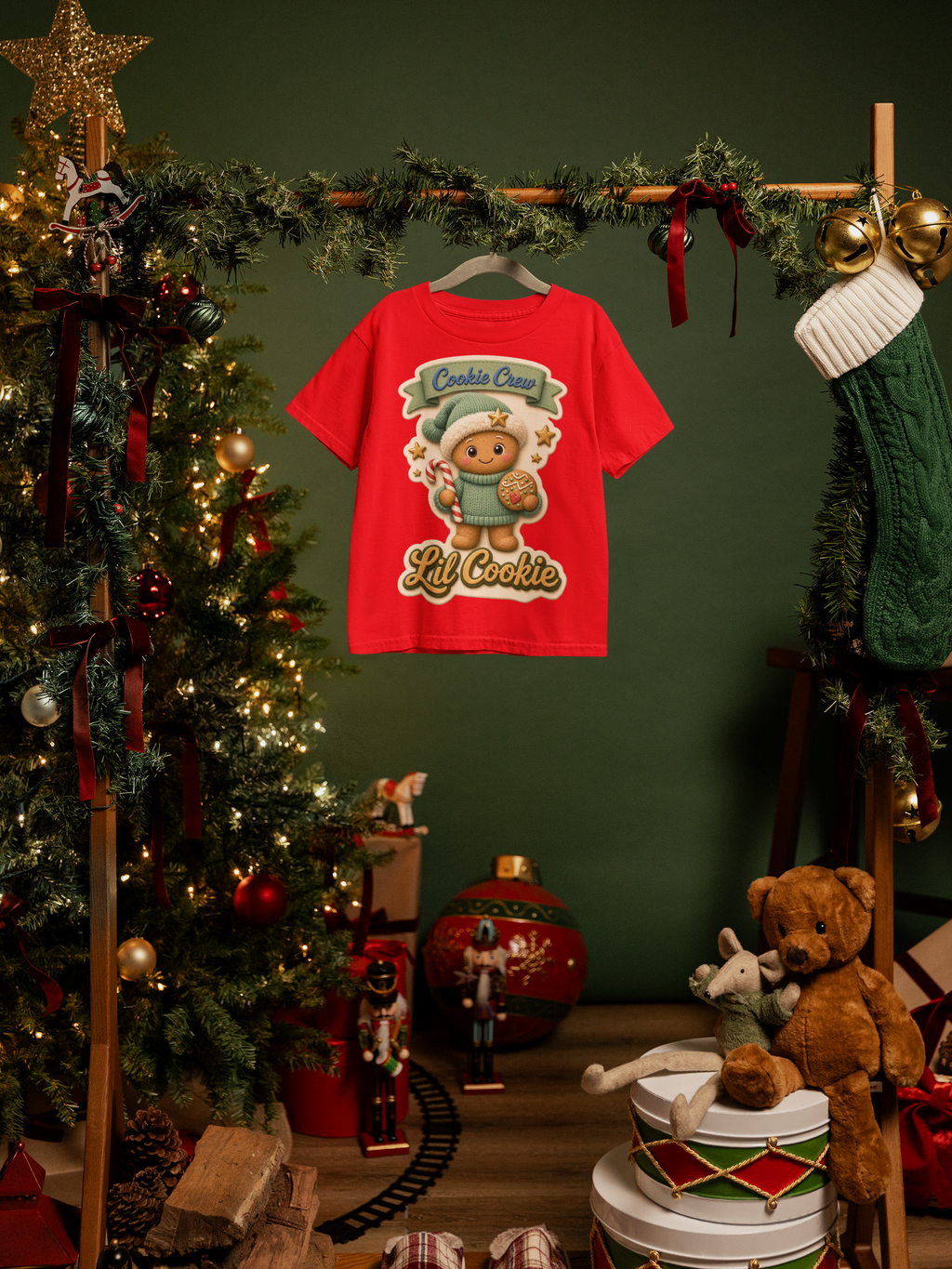Lil Cookie Kids Christmas T-Shirt