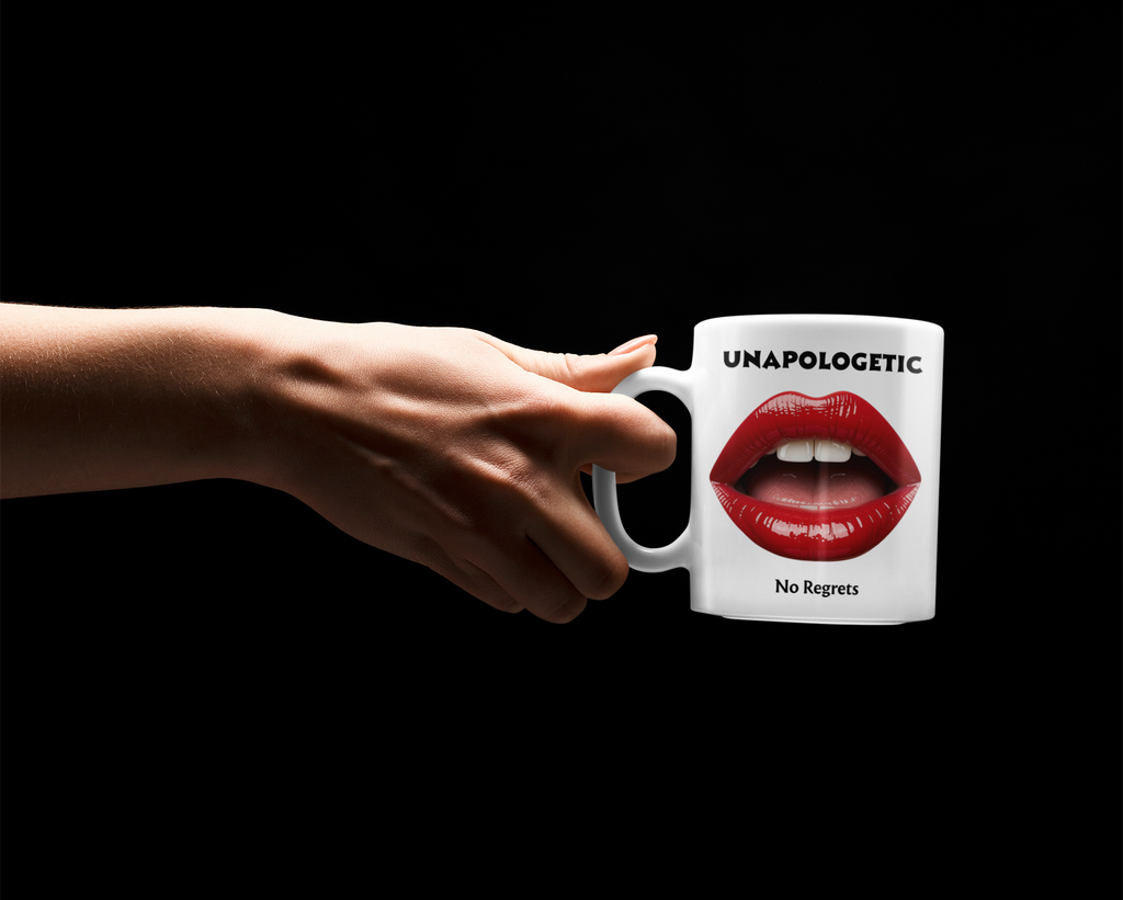 Unapologetic — No Regrets Mug