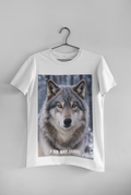 I Do Not Leave - White tee on hanger