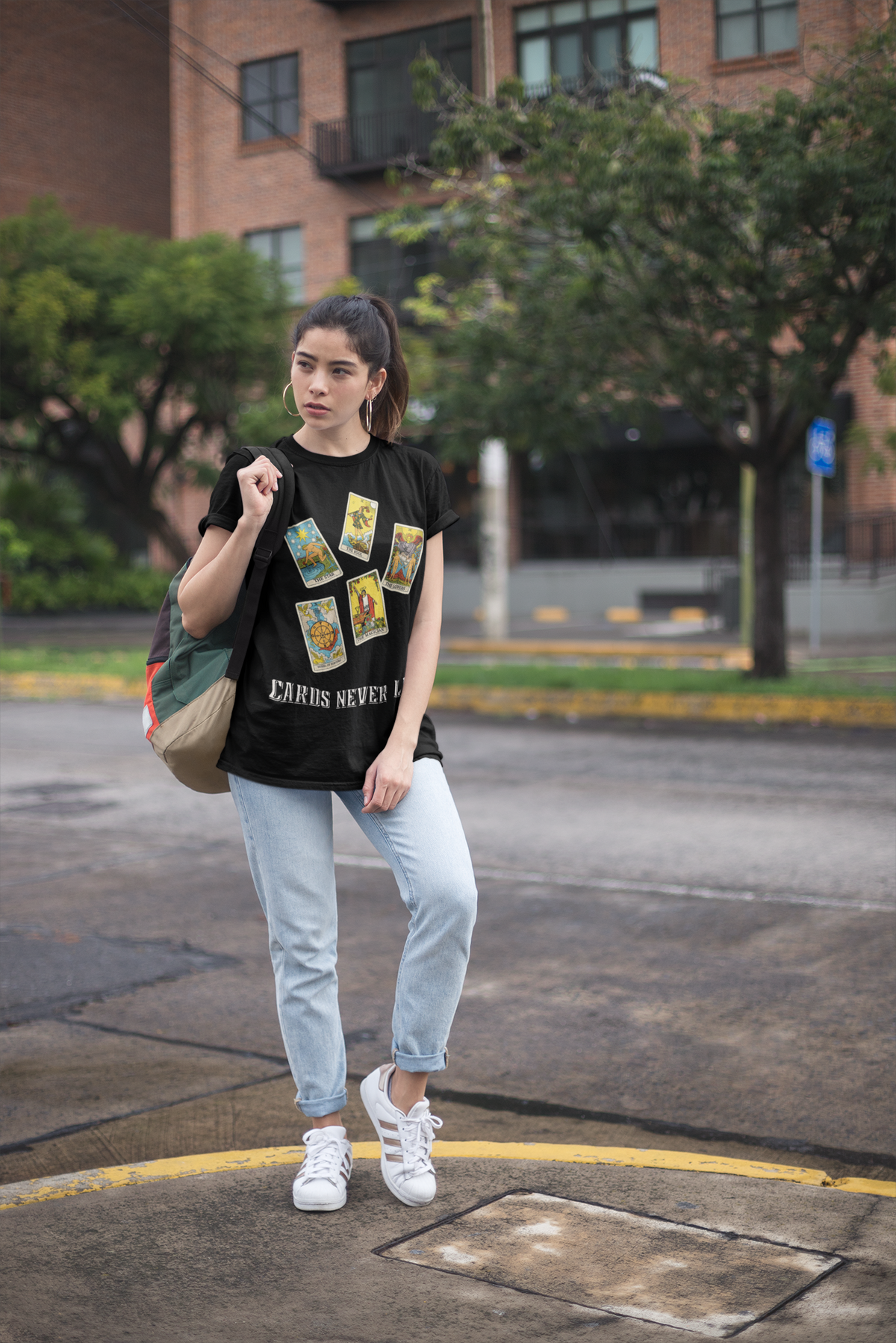 Cards Never Lie – Unisex Graphic Tee