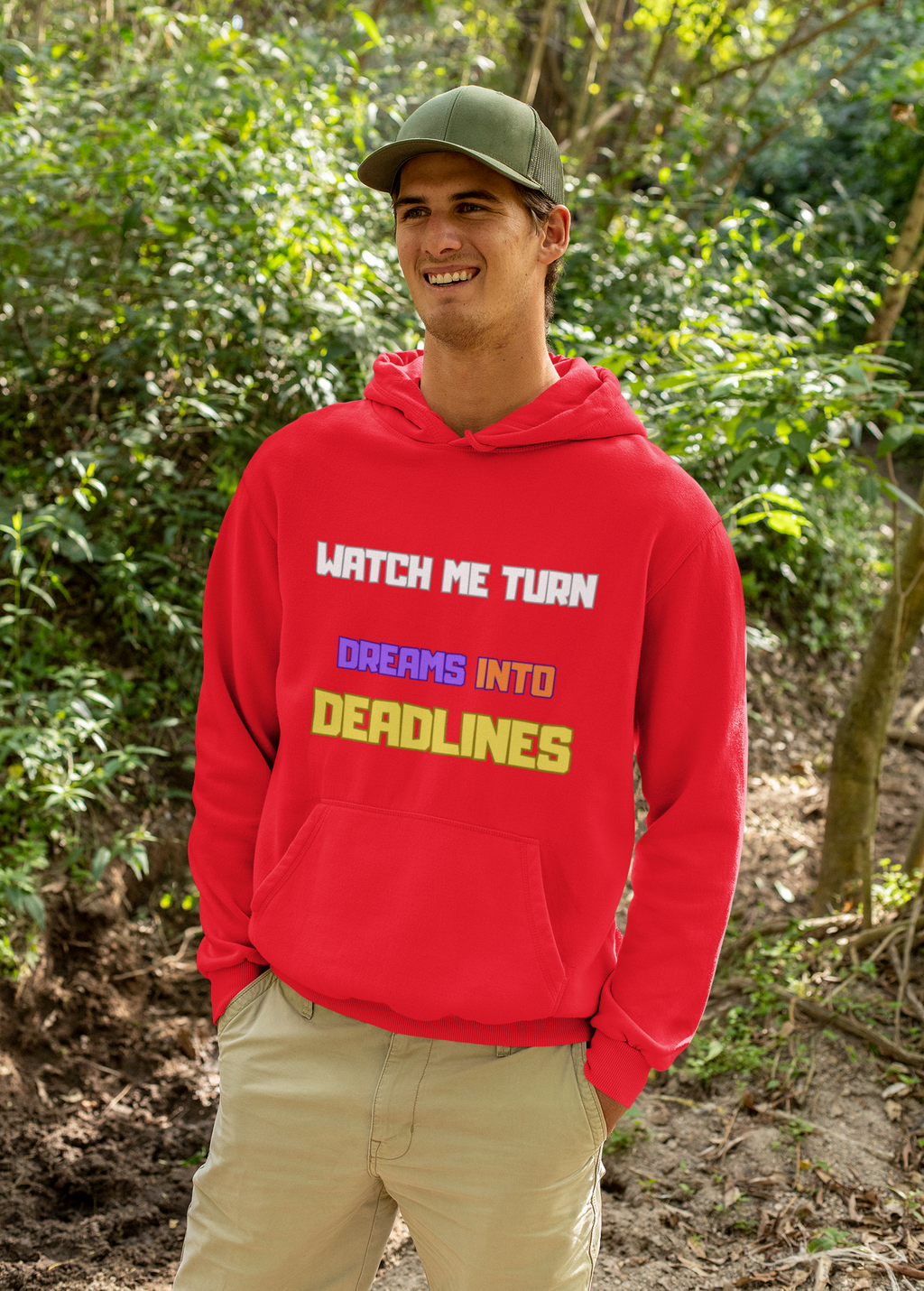 Watch Me Turn Dreams Into Deadlines Hoodie