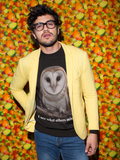 I See What Others Miss - Black tee with yellow jacket