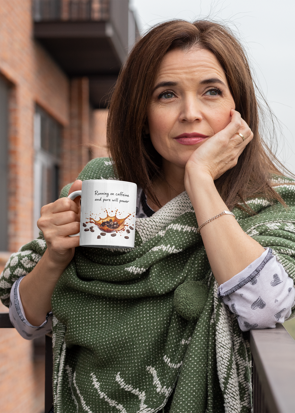 Running on Caffeine and Pure Will Power – Mug