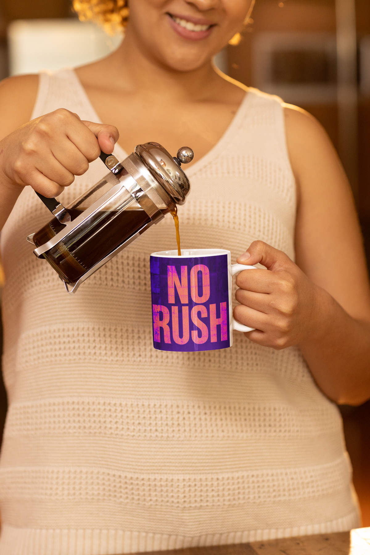 No Rush Ceramic Mug
