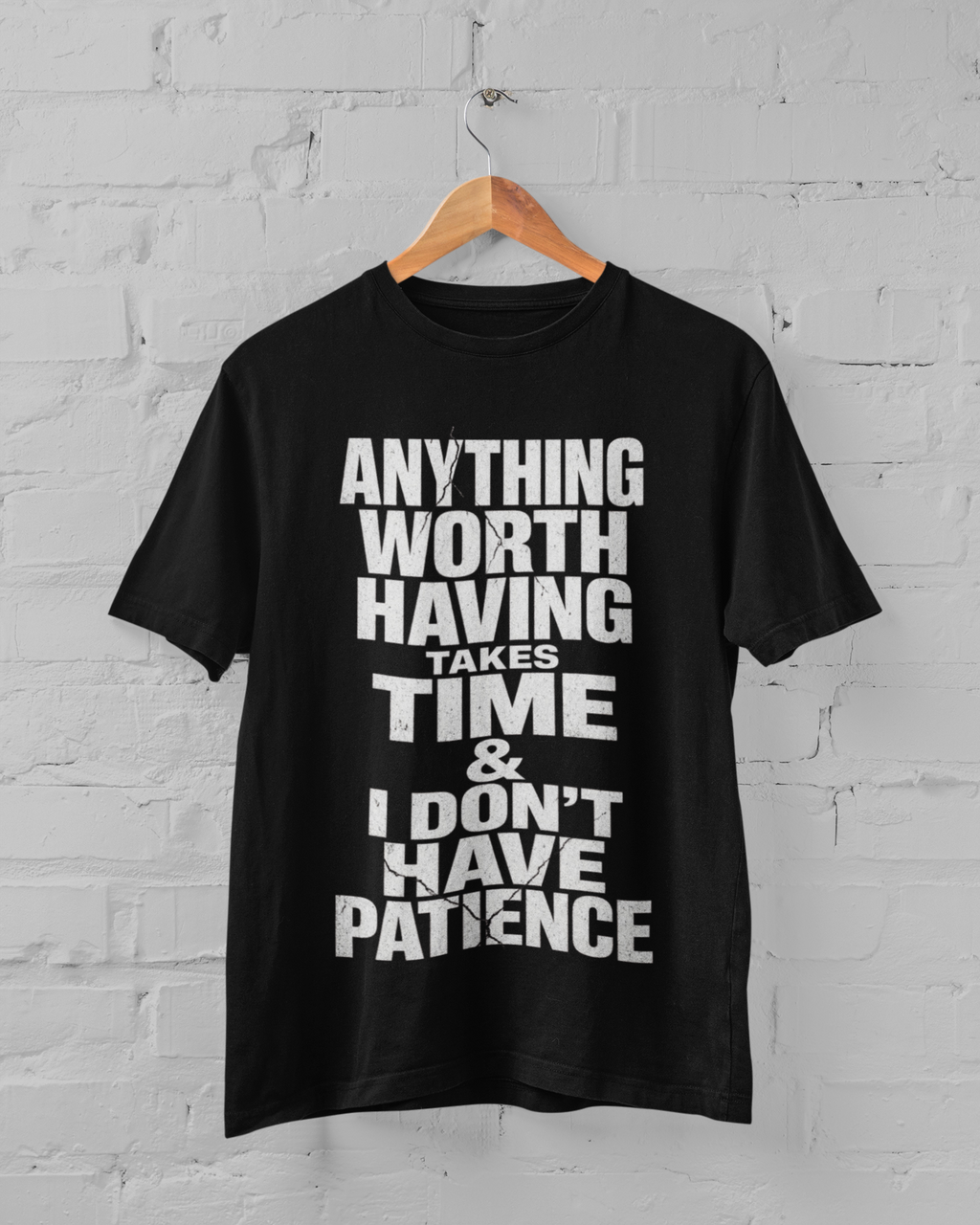 I Don't Have Patience – Men's Graphic Tee