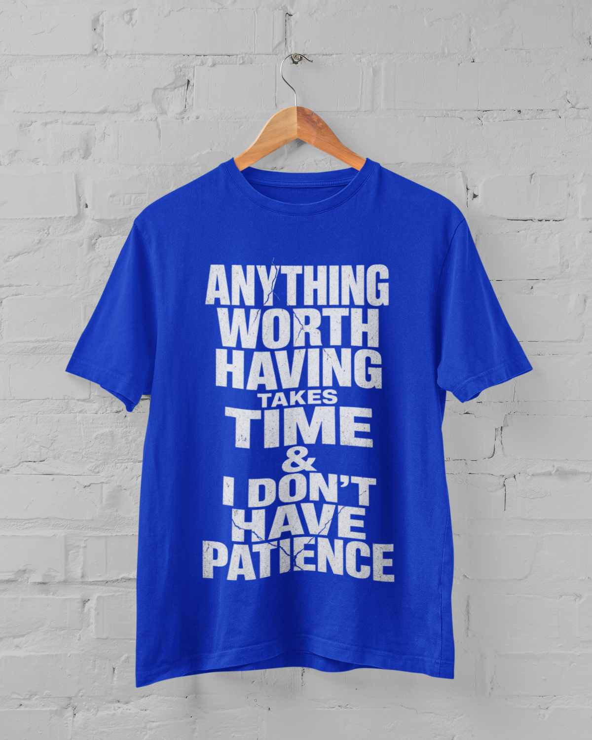 I Don't Have Patience – Men's Graphic Tee