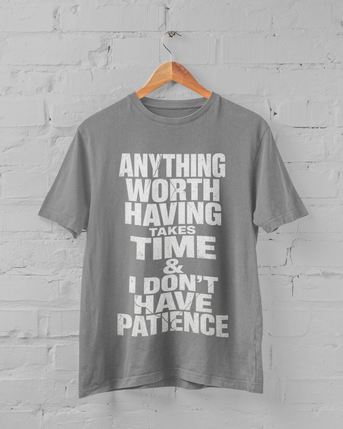 I Don't Have Patience – Men's Graphic Tee