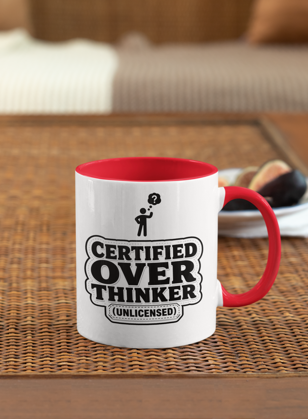 Certified Over Thinker Mug - Green