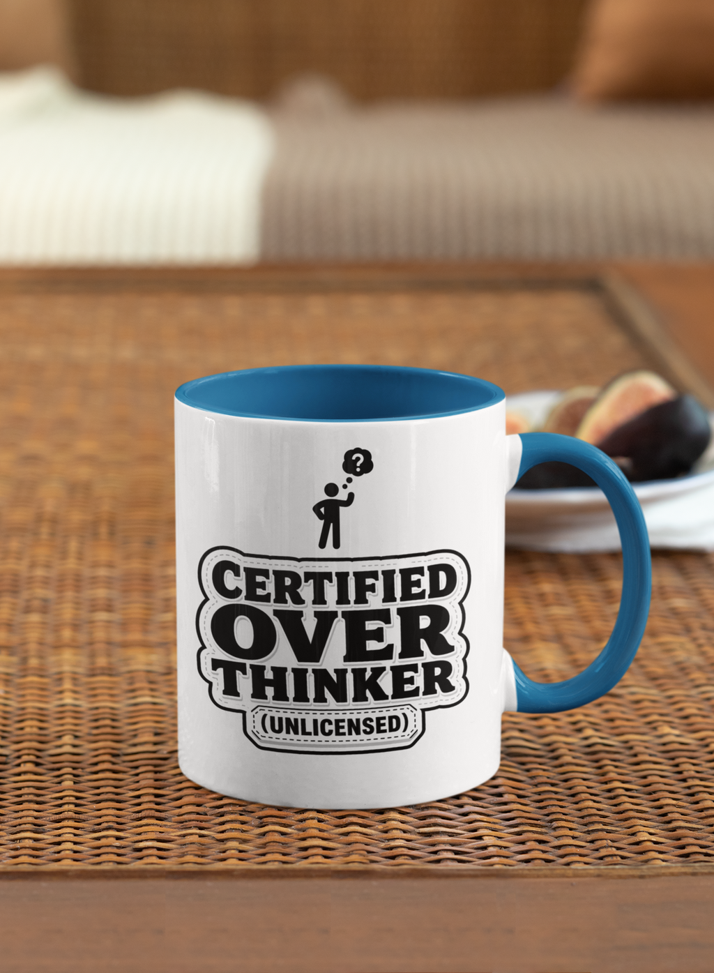 Certified Over Thinker Mug - Red