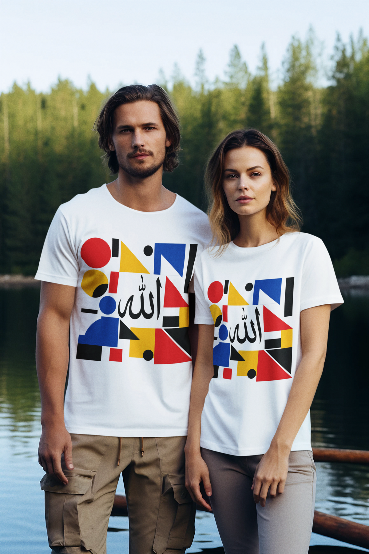 Allah Geometric – Unisex Graphic Tee