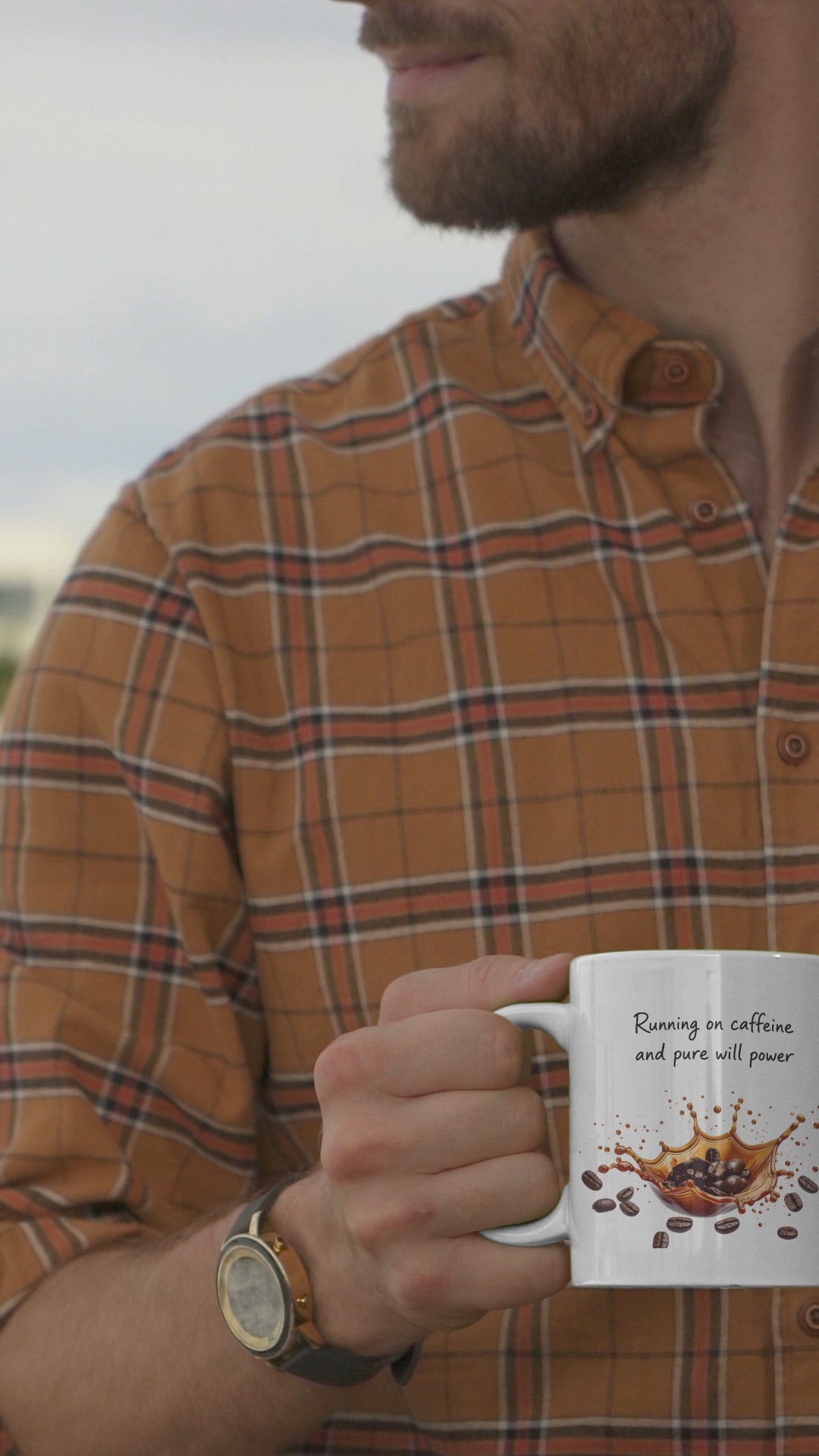 Running on Caffeine and Pure Will Power – Mug