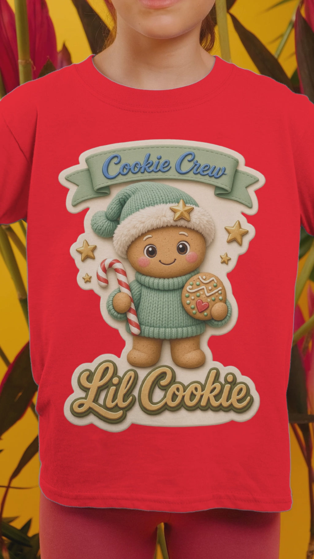 Lil Cookie Kids Christmas T-Shirt