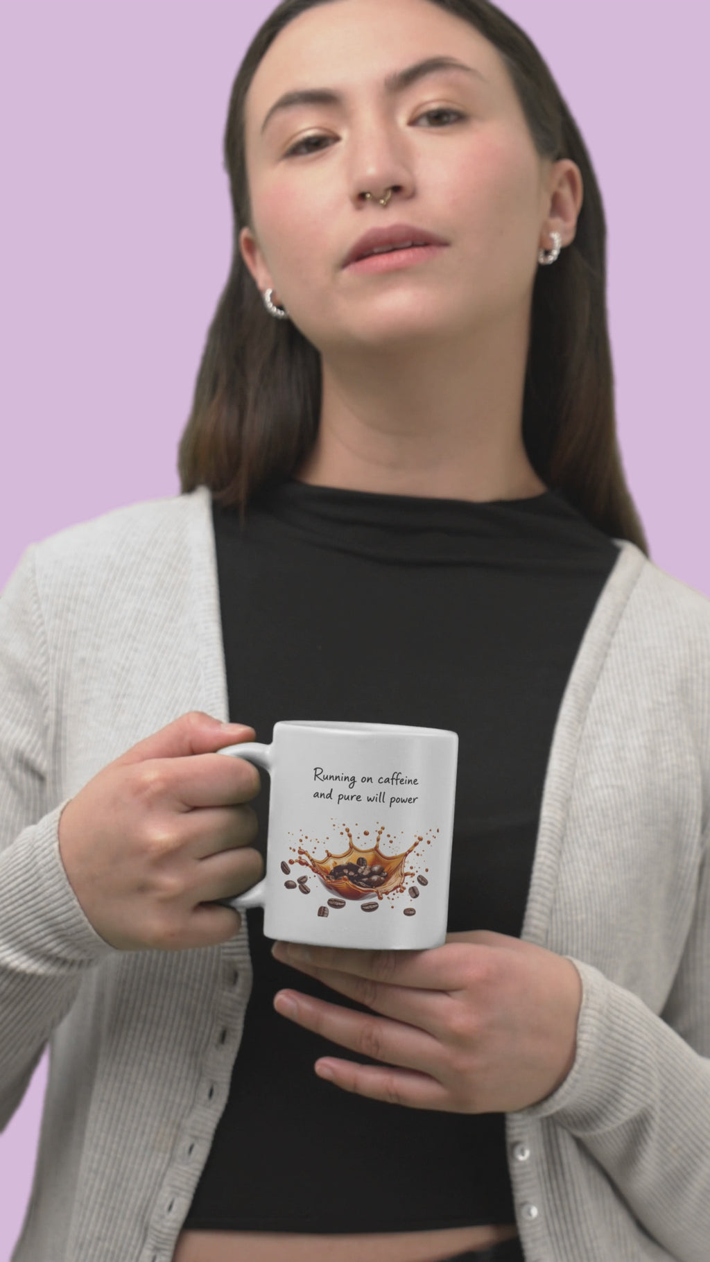 Running on Caffeine and Pure Will Power – Mug