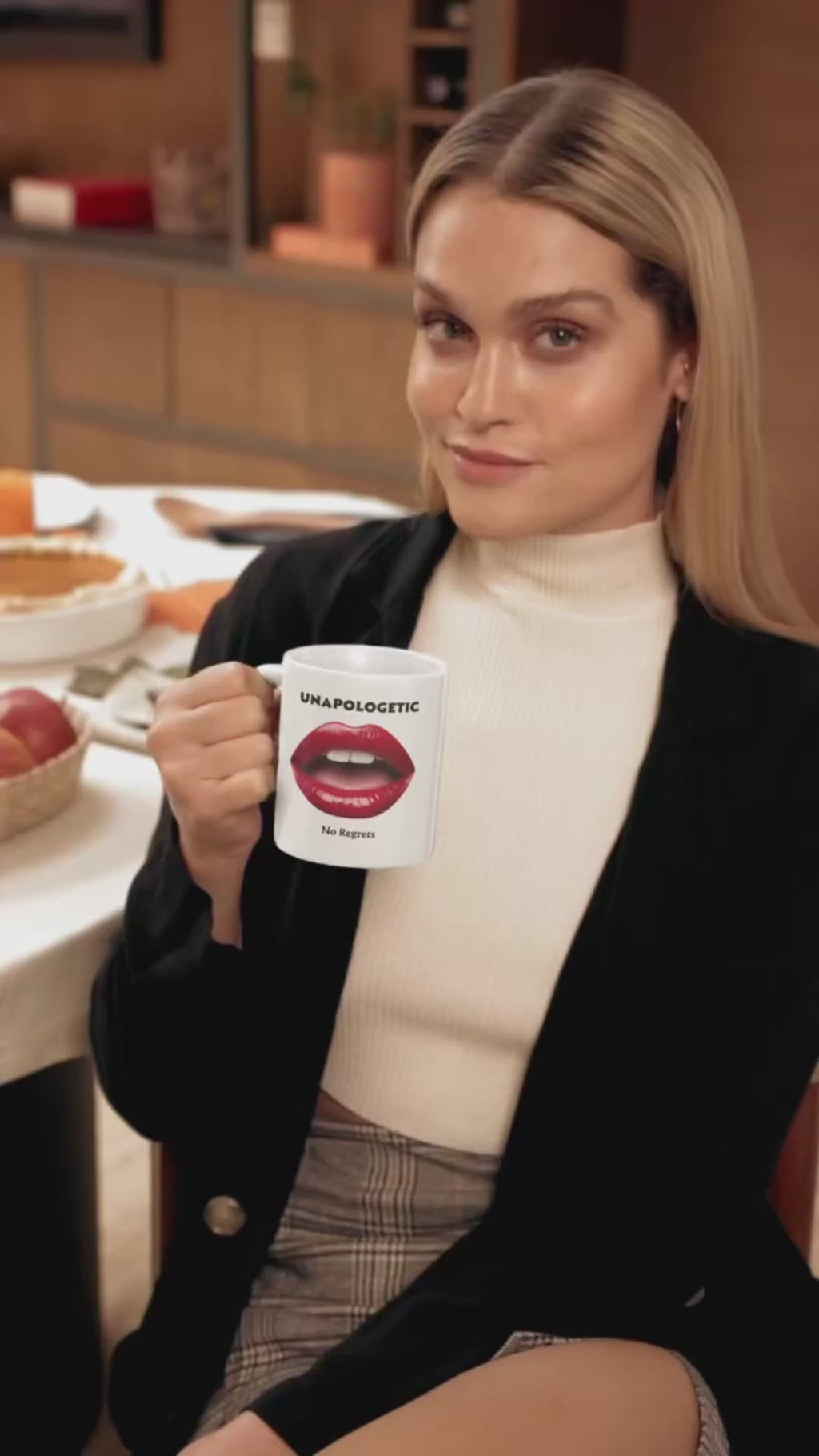 Unapologetic — No Regrets Mug