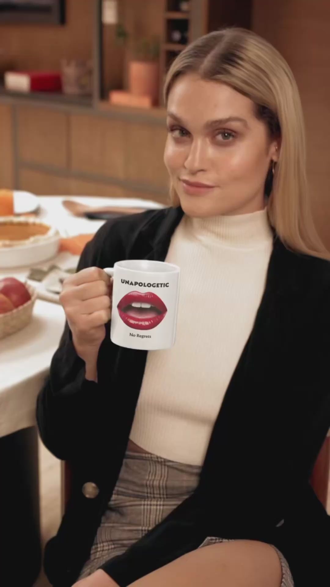 Unapologetic — No Regrets Mug