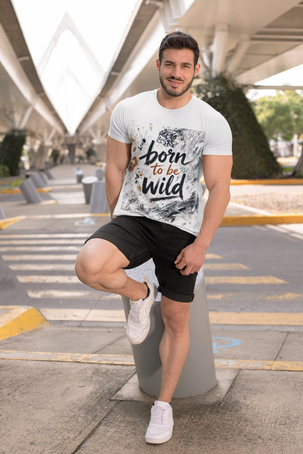 Born to Be Wild – Men's Graphic Tee