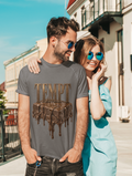 Tempt drip graphic tee grey couple street