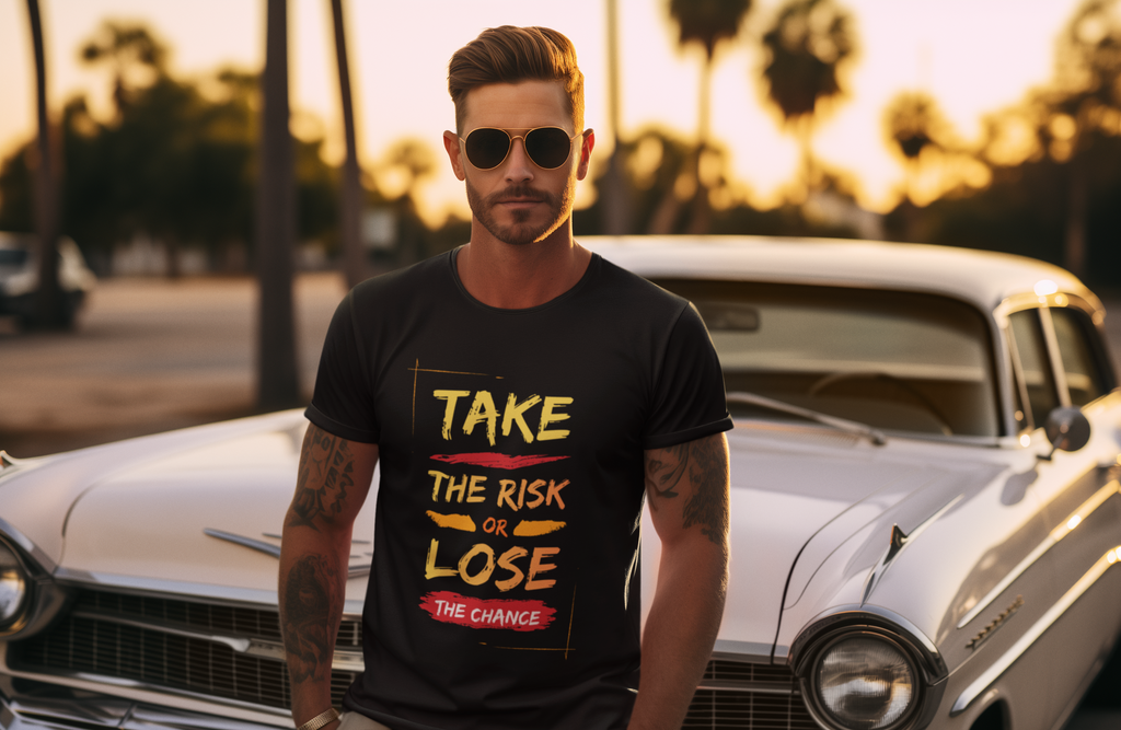 Take the Risk – Unisex Graphic Tee