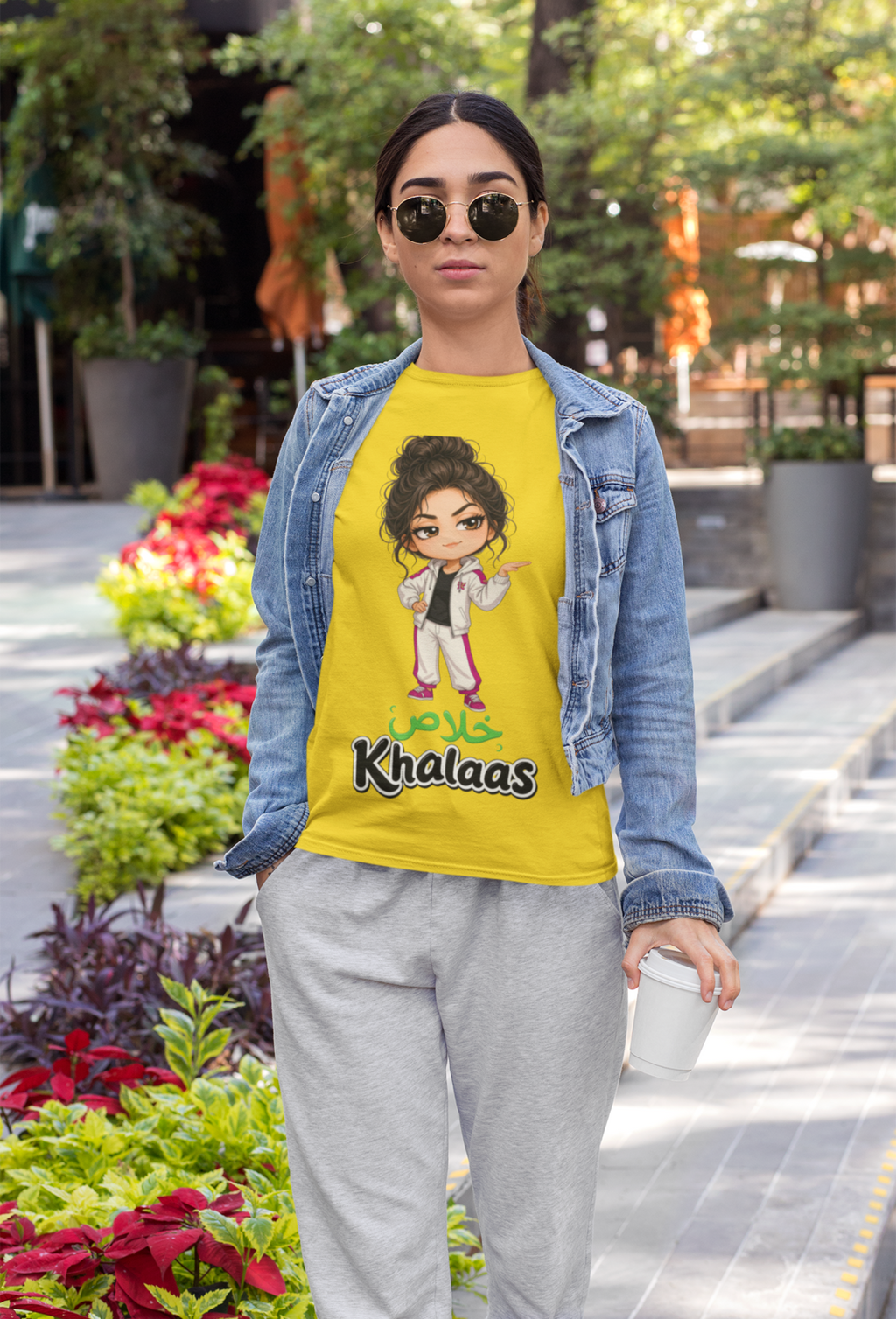Khalaas خلاص Tee - Blue