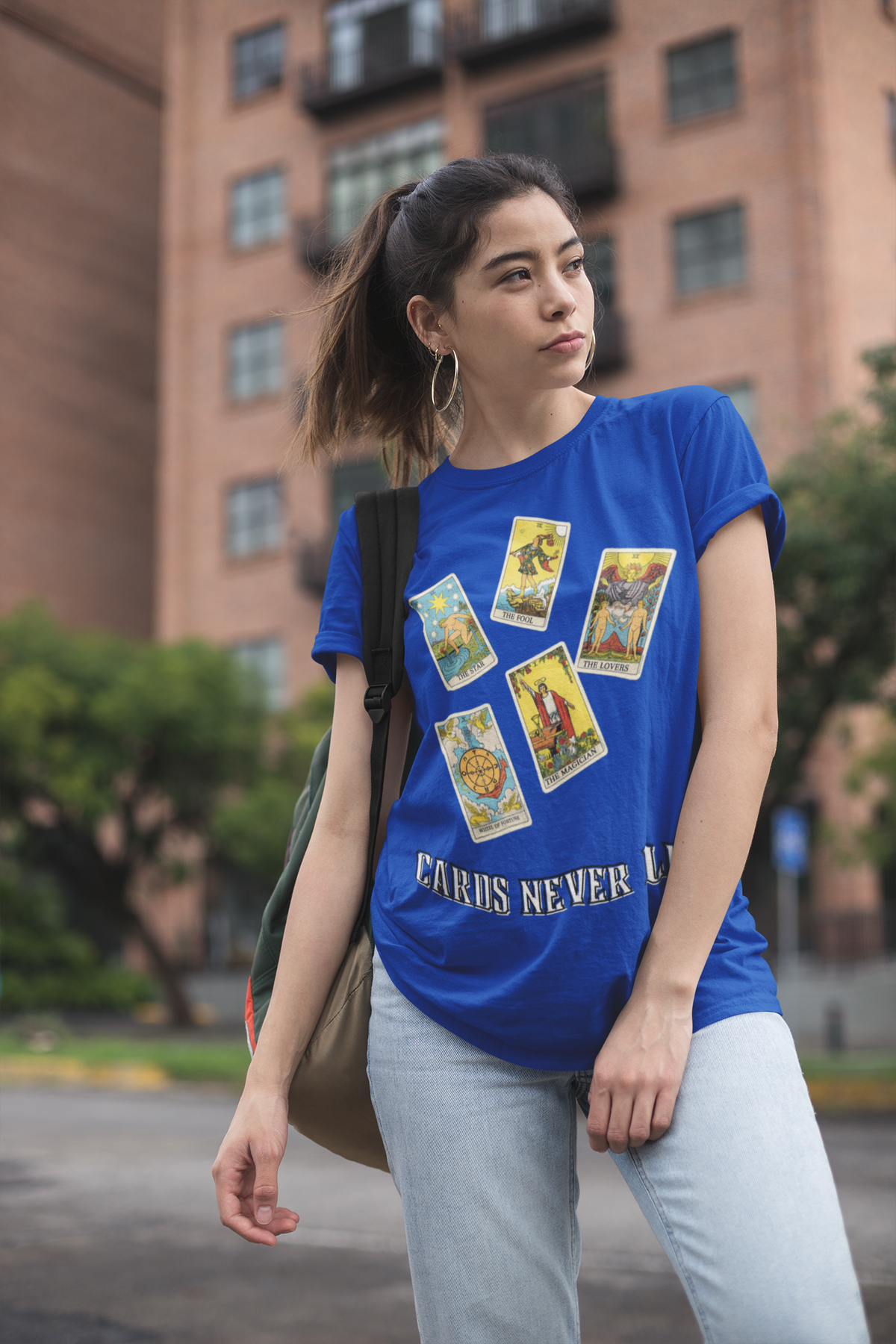 Cards Never Lie – Unisex Graphic Tee